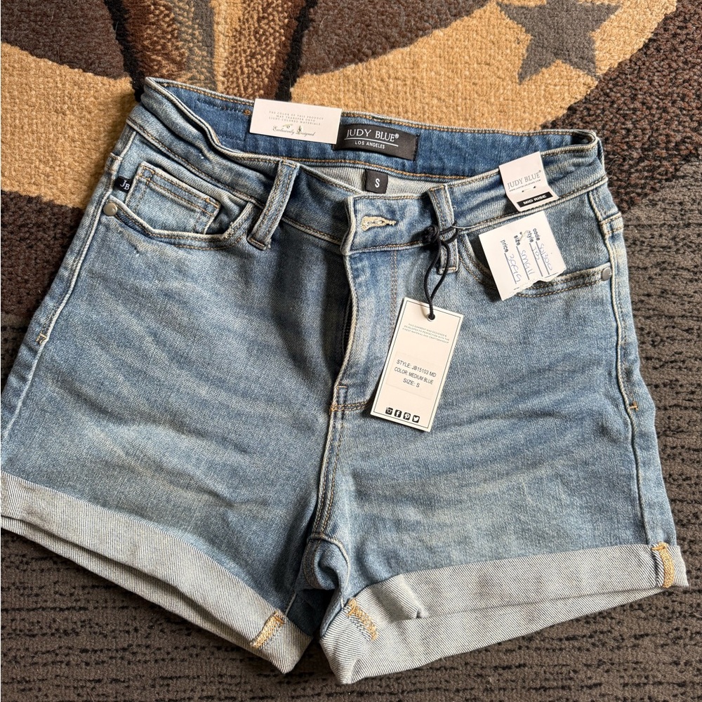 Judy Blue Classic Blue Jean Shorts